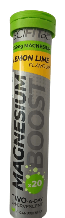 SCIFIT MAGNESIUM BOOST EFFERVESCENCE LEMON 20'S