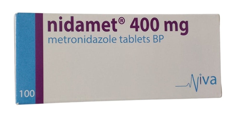 METRONIDAZOLE 400MG 100's