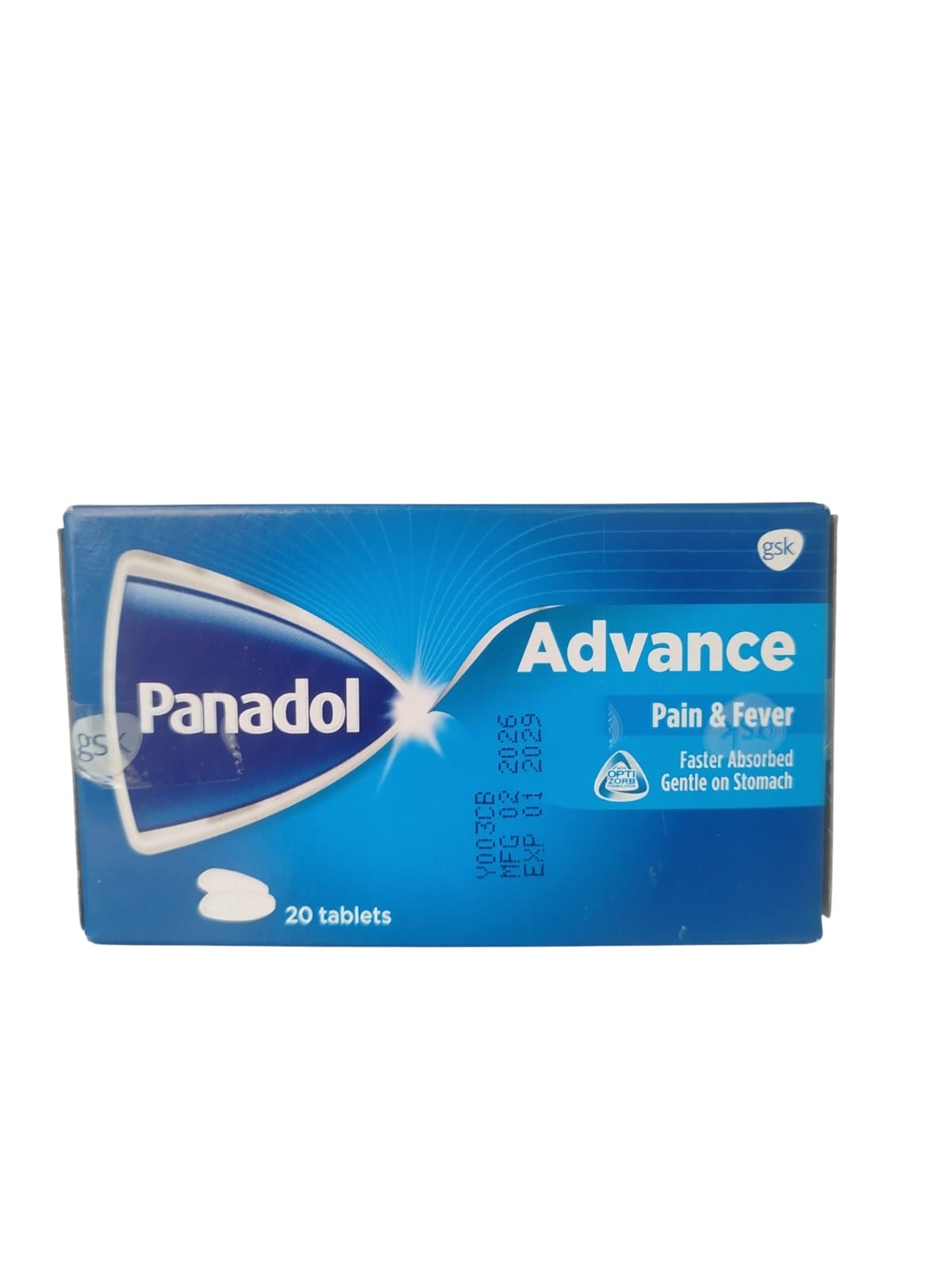 PANADOL ADVANCE PAIN AND FEVER TABLETS 100'S