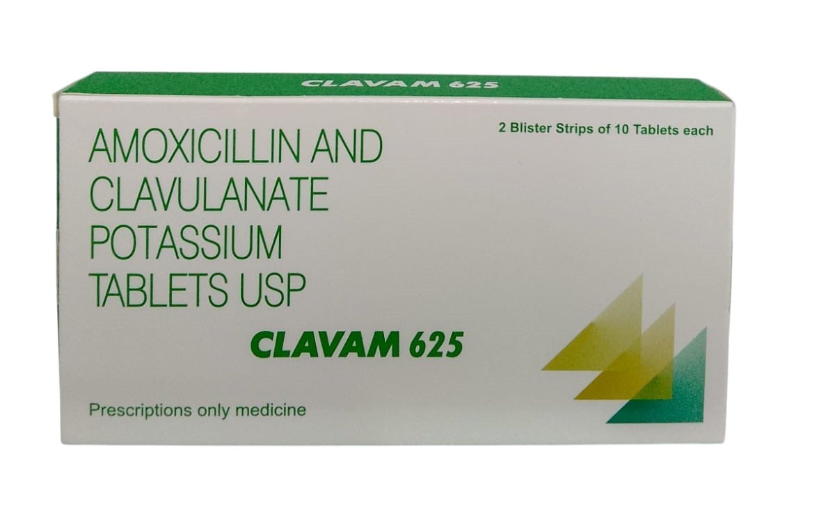 CLAVAM 625MG TABS 20'S