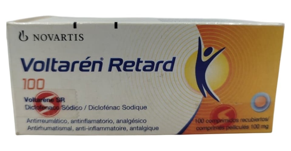 VOLTAREN RETARD 100MG 100'S