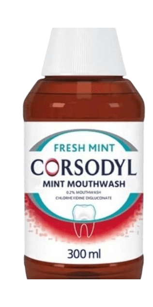 CORSODYL FRESH MINT MOUTHWASH 300ML