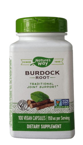 NATURES WAY BURDOCK ROOT CAPSULES100'S