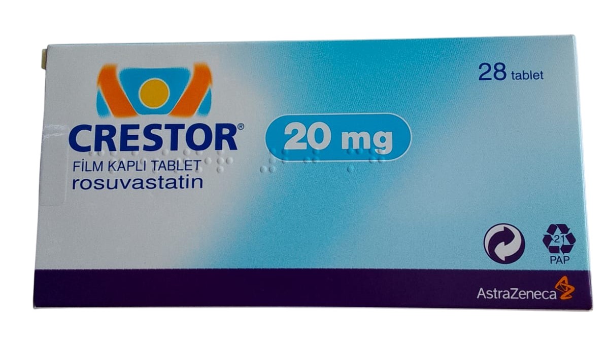 CRESTOR 20MG KAPLI