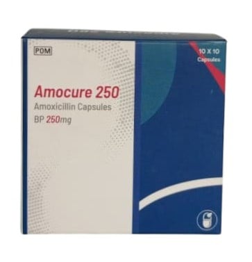 AMOXIL 250MG GENERIC CAPSULES 100'S