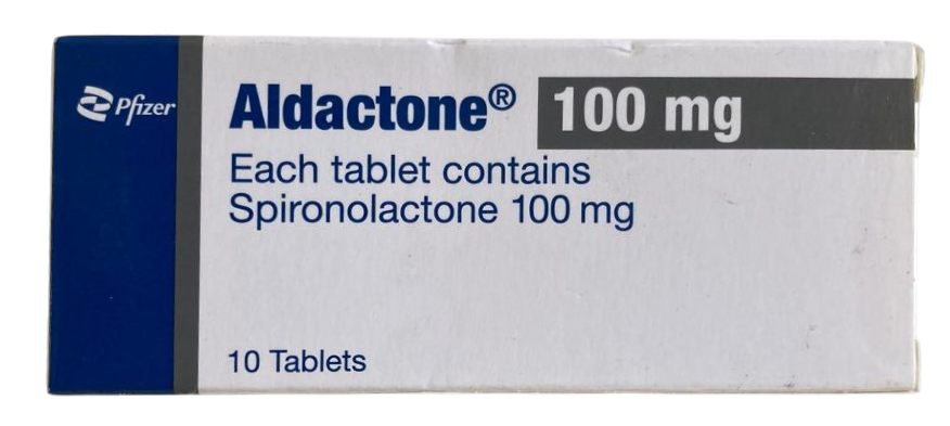 ALDACTONE 100MG (SPIRONOLACTONE) TABLETS 100'S