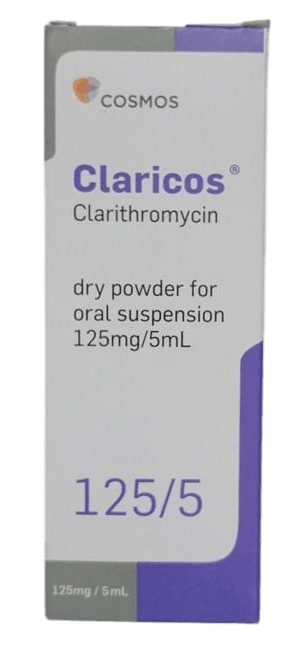 CLARICOS SUSPENSION 125MG/5ML 70ML