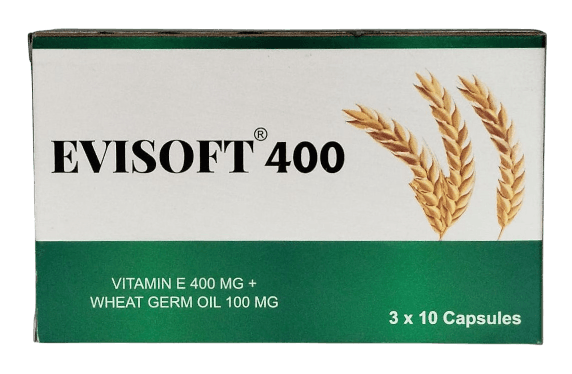 EVISOFT VITAMIN E CAPS  30'S