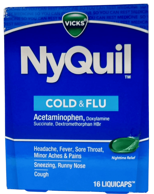 NYQUIL C&F CAPS 16S