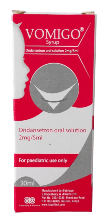 VOMIGO (ONDANSETRON) 2MG/5ML SYRUP 30ML