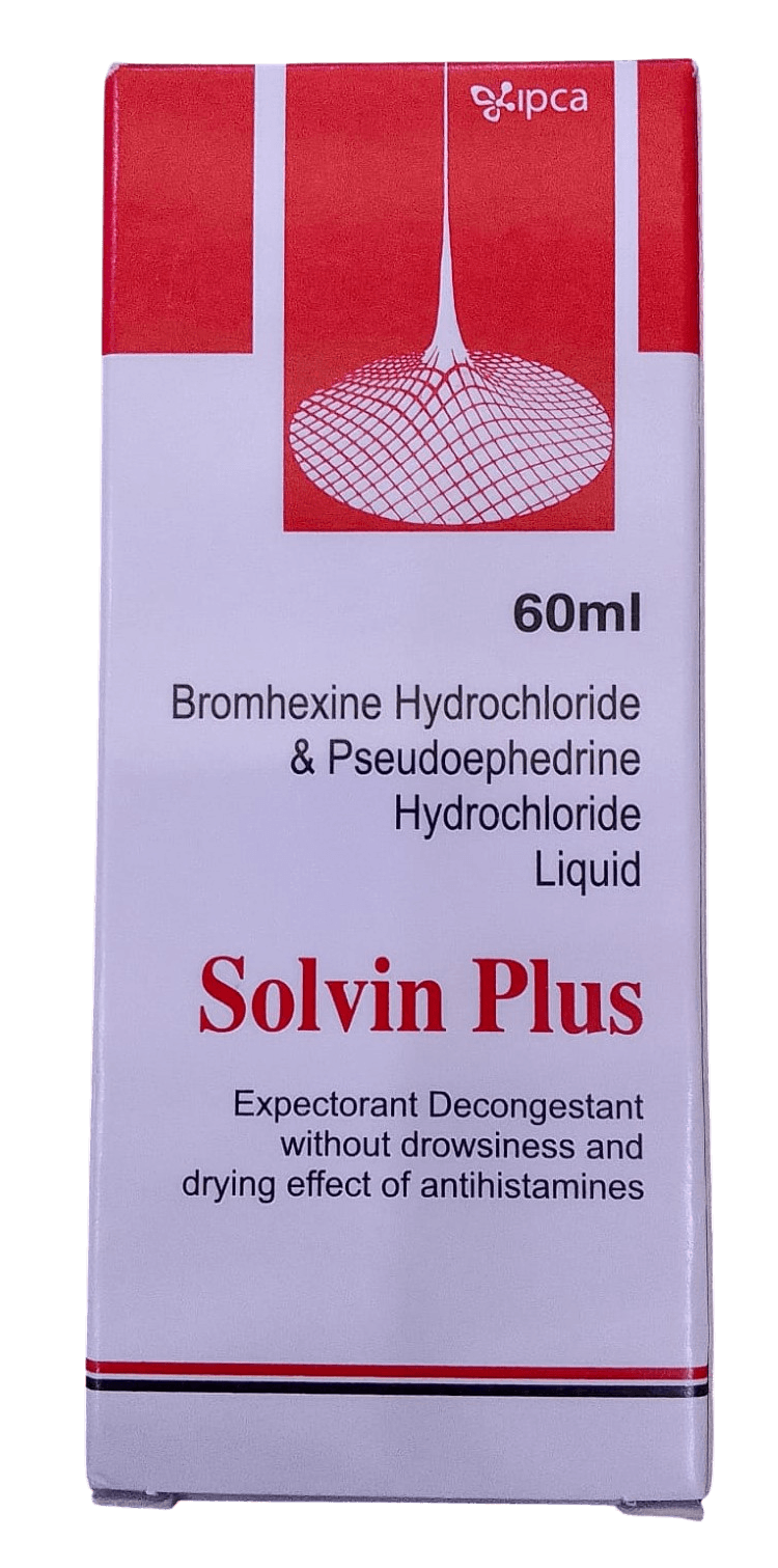 SOLVIN PLUS SUSPENSION 60ML