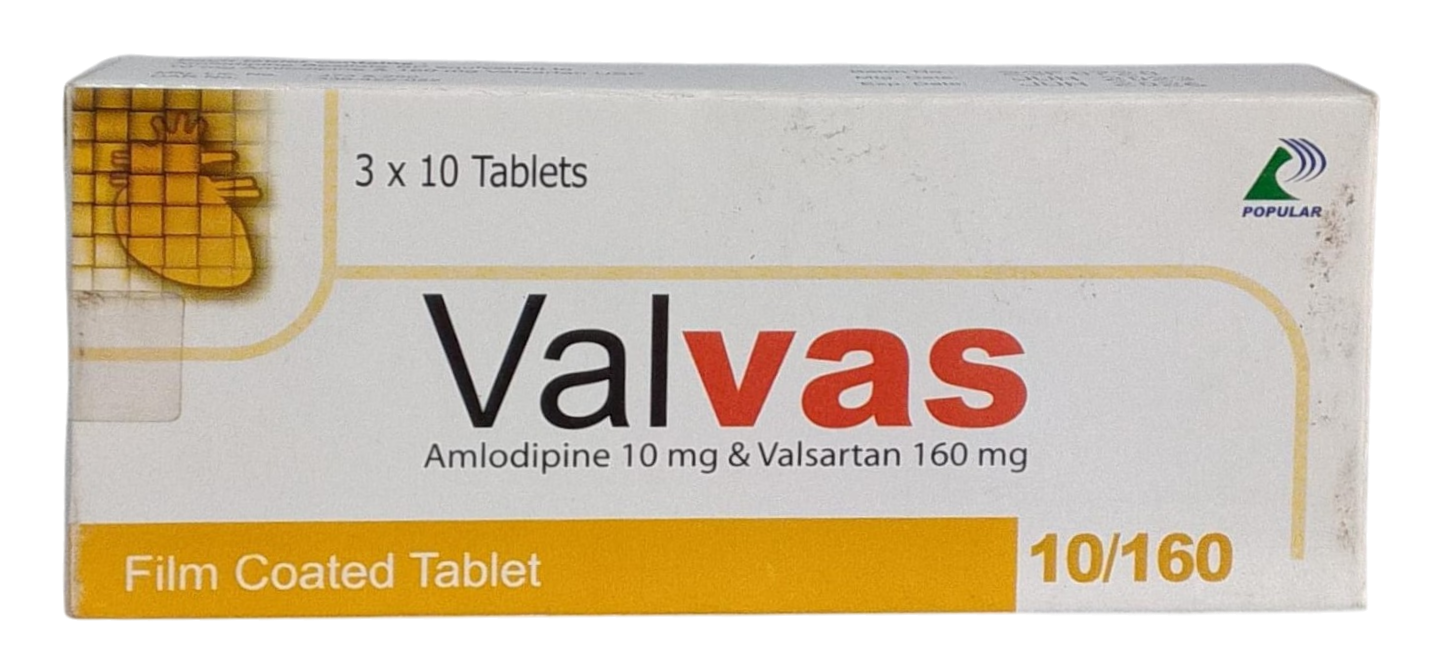 VALVAS 10/160MG