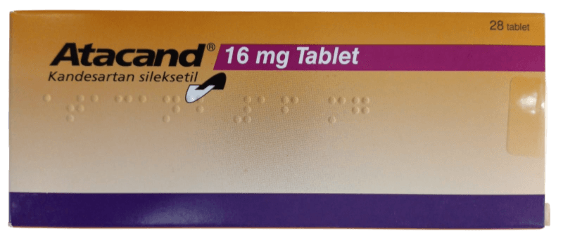 ATACAND 16MG ORIG TABLETS 28`S