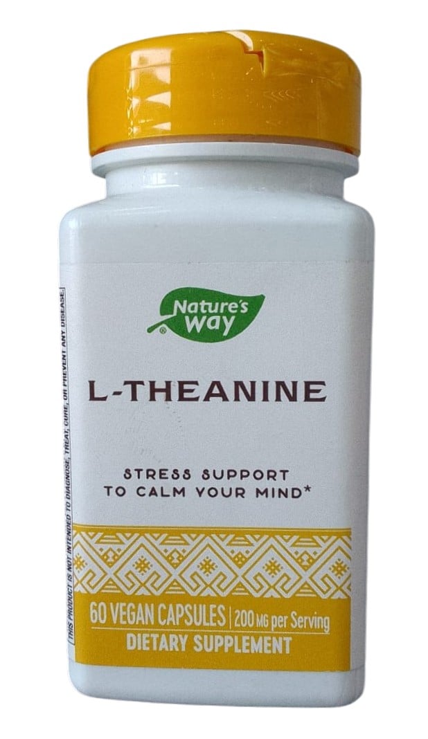 NATURES WAY L- THEANINE 200MG CAPSULE 60'S
