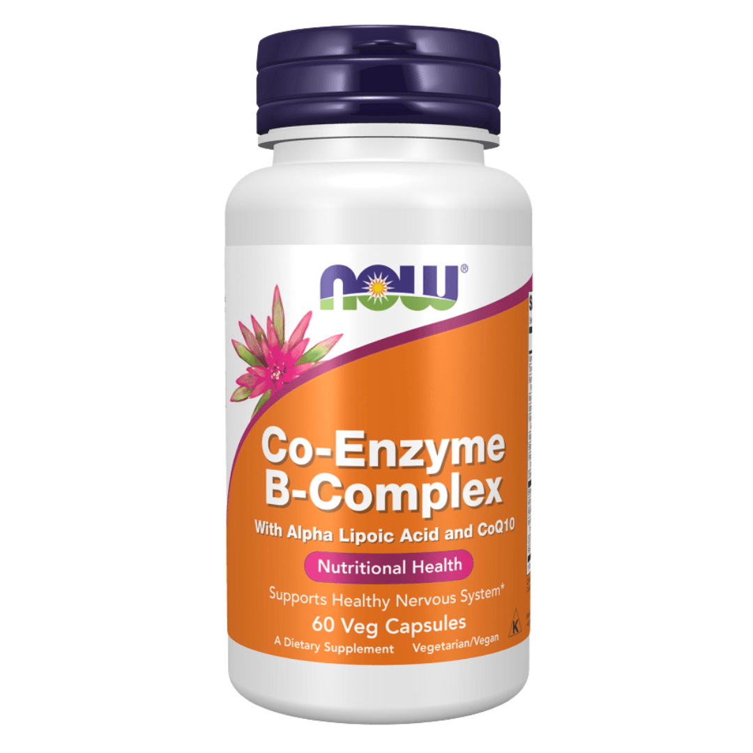 NOW CO ENZYME B COMPLEX 60VEG CAPSULES