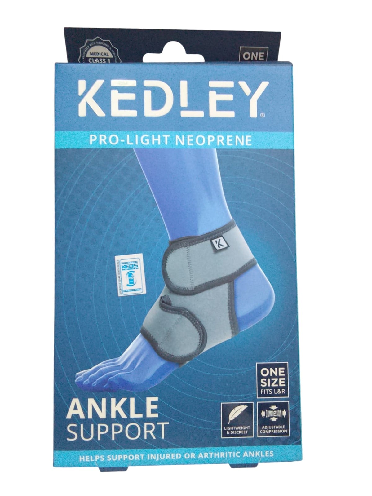KEDLEY NEOPRENE ANKLE SUPPORT PRO LIGHT