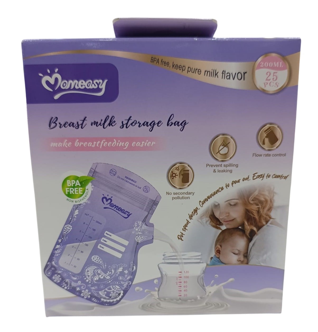 MOMEASY BREAST MILK STORAGE BAGS