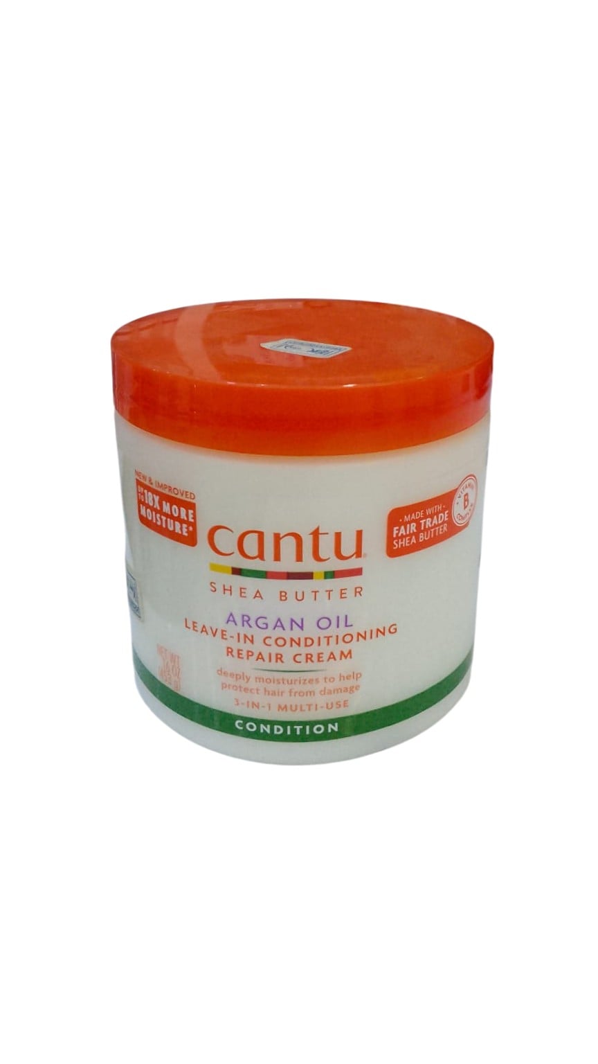 CANTU SHEA BUTTER ARGAN OIL LEAVE IN CONDITIONING REPAIR CREAM