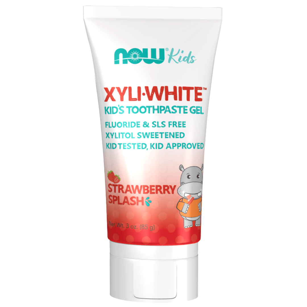 NOW XYLIWHITE KIDS TOOTHPASTE GEL STRAWBERRY 85GL