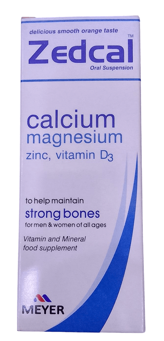 ZEDCAL PLUS Calcium Magnesium Zinc Vitamin D3, 200ml