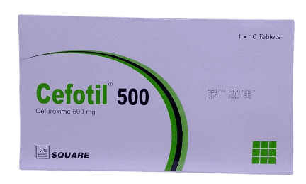 CEFOTIL 500MG TABS