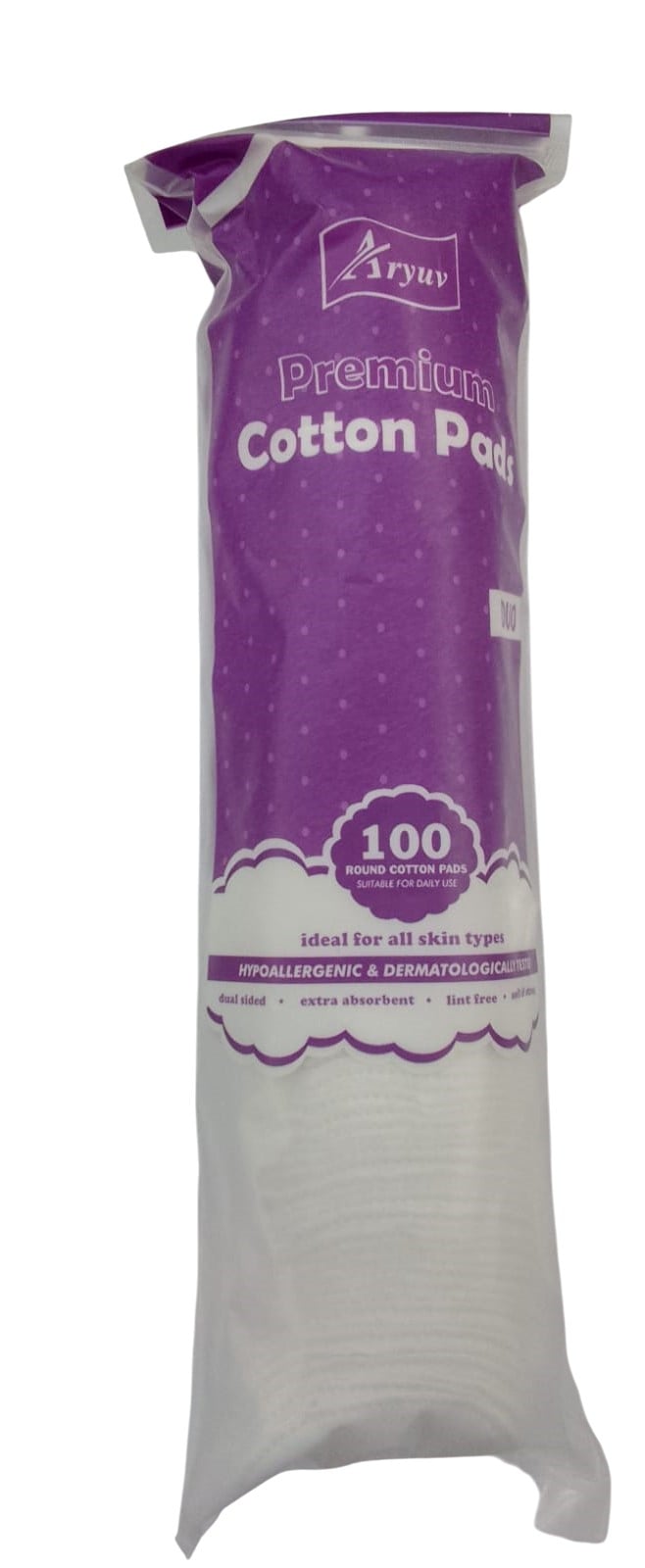 ARYUV COTTON MAKE UP PAD 100'S