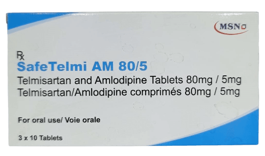 SAFETELMI AM 80/5MG 30