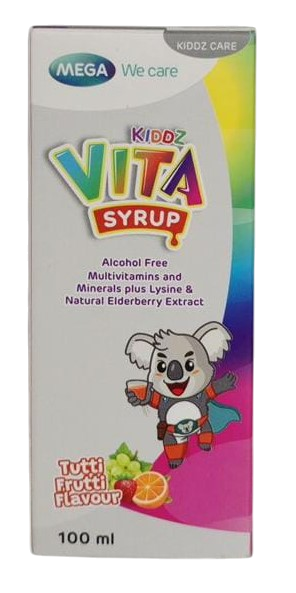 KIDDZ VITA SYRUP 100ML