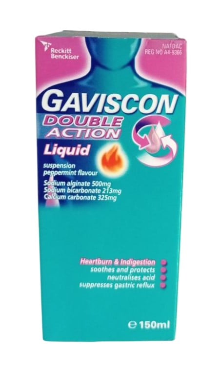 GAVISCON DOUBLE ACTION LIQUID, 150ML