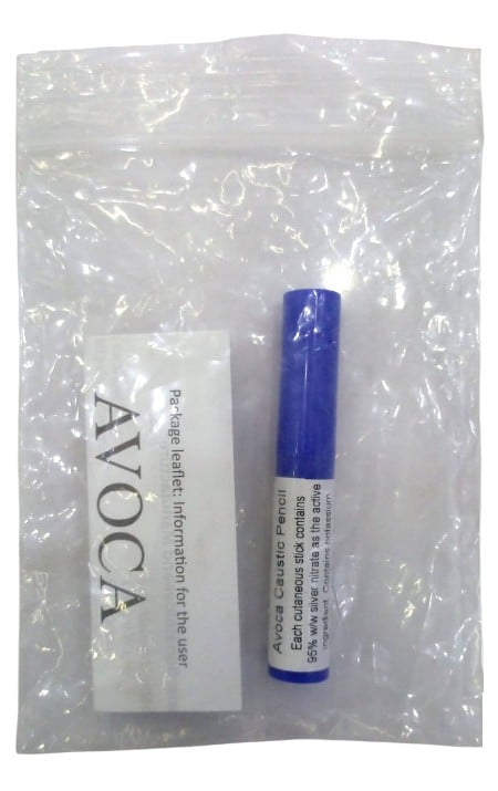 CAUSTIC PENCIL 95% BLUE