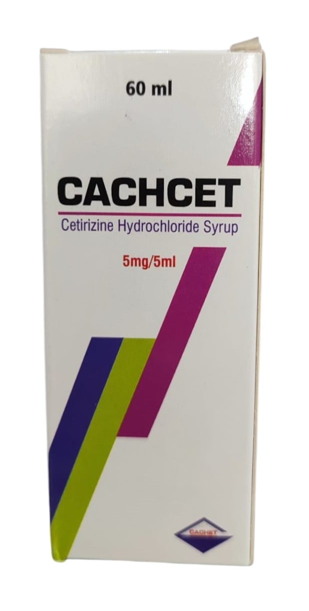 CACHCET (CETIRIZINE) SYR 60ML