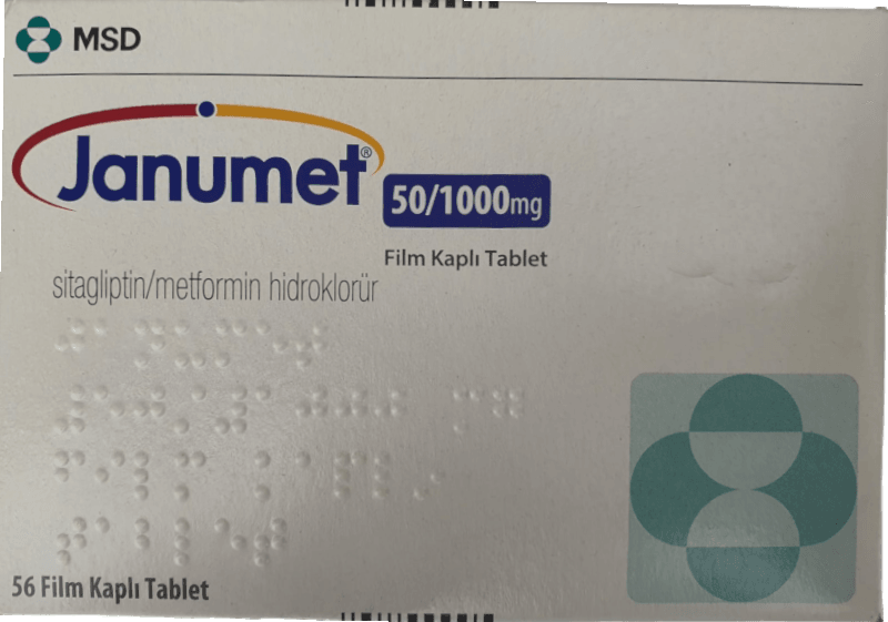 JANUMET 50/1000MG