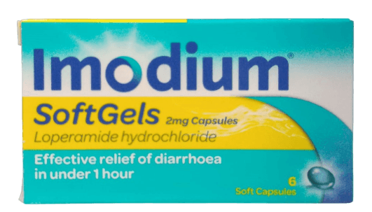 IMODIUM SOFTGEL CAPS 6'S