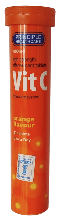 PRINCIPLE HEALTH + EFF VITAMIN  C 1G 20S