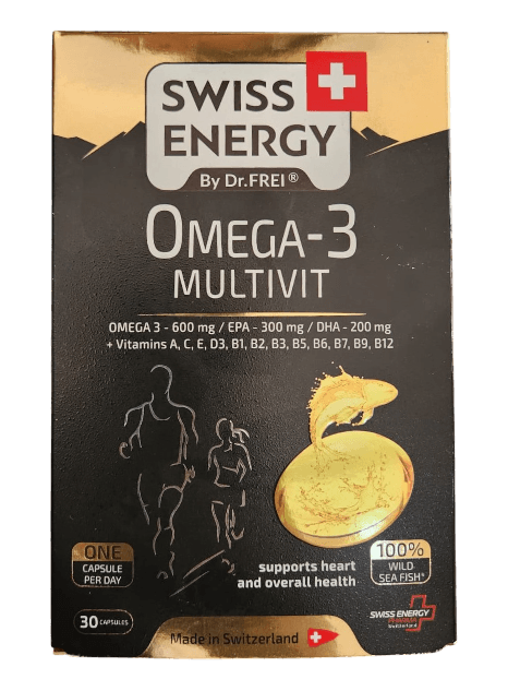 SWISS ENERGY OMEGA-3 MULTIVIT GUMMIES 60S
