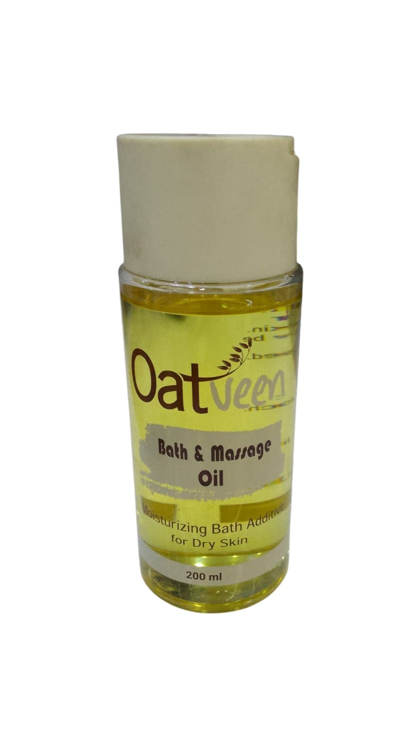 OATVEEN BATH AND MASSAGE OIL 200ML