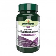 NATURES AID ADVANCED ACIDOPHILUS COMPLEX 60 CAPSULES