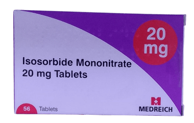 ISOSORBIDE MONONITRATE 20MG 56`S