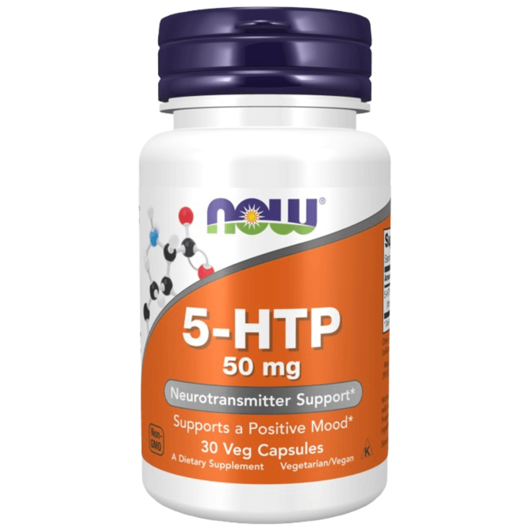 NOW 5HTP 50MG VEG CAPSULES 30'S
