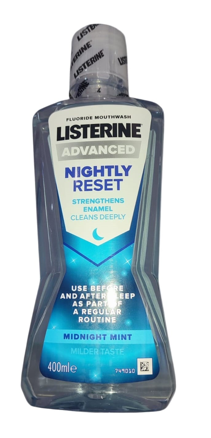 LISTERINE ADVANCE NIGHTLY RESET 400ML