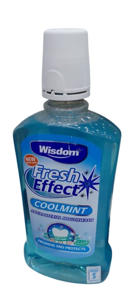 WISDOM FRESH EFFECT COOLMINT 500ML