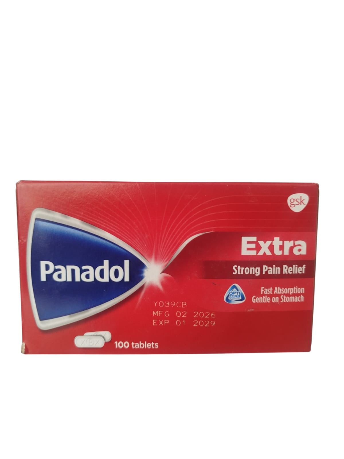 PANADOL EXTRA STRONG PAIN RELIEF TABLETS 100'S