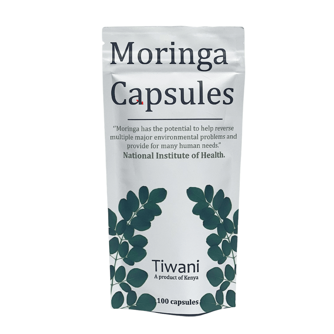 TIWANI MORINGA CAPSULES TIWANI 100 CAPSULES