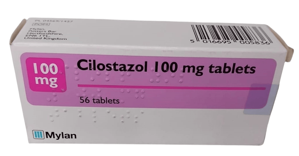 CILOSTAZOL 100MG 56'S