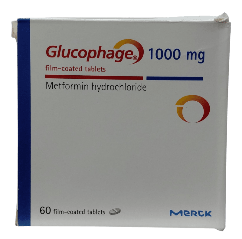 GLUCOPHAGE 1G 60S