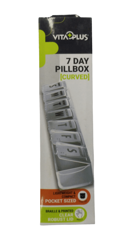 VITAPLUS 7 DAYS PILLBOX POCKET SIZED 64061