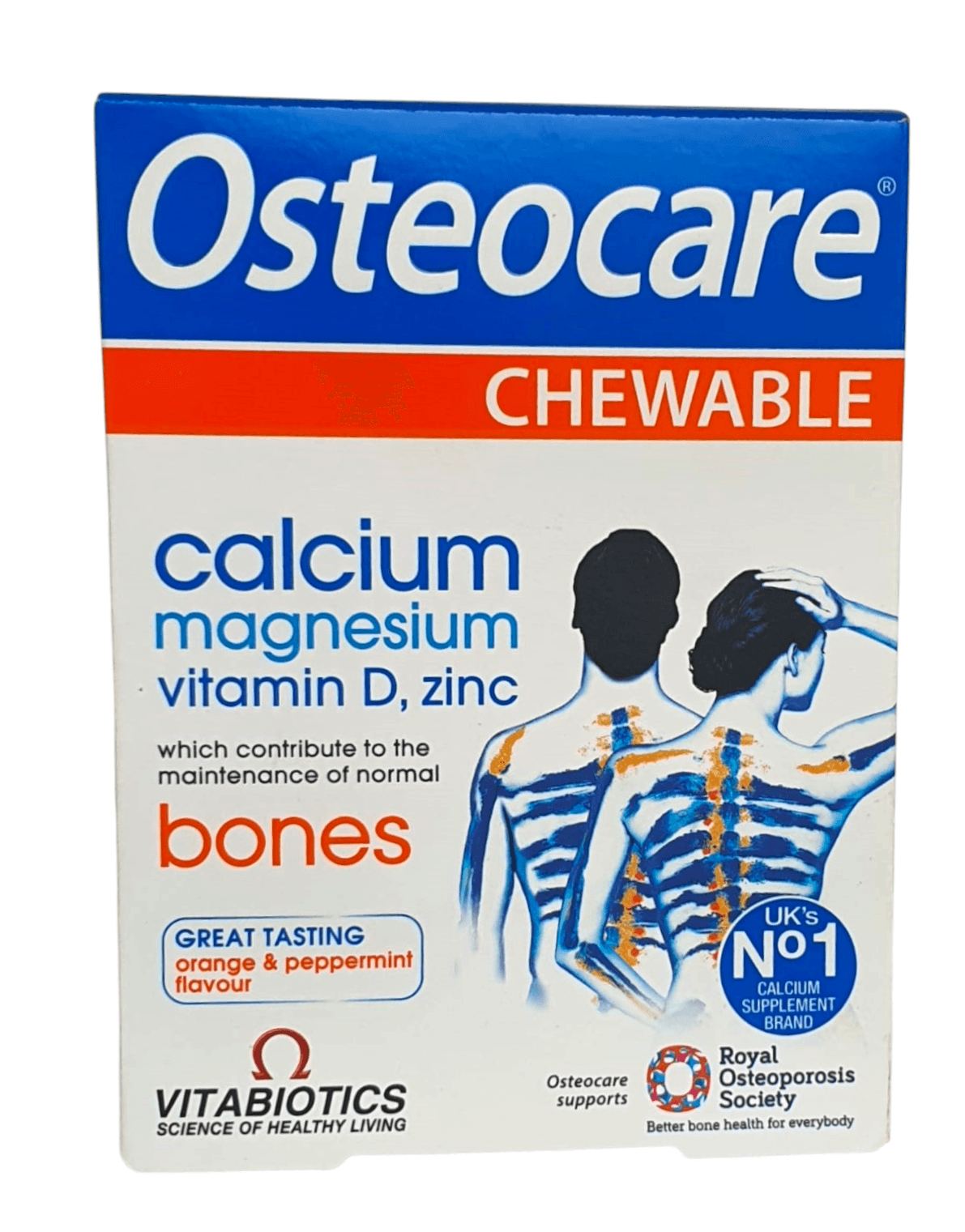 VITABIOTICS OSTEOCARE CHEWABLE TABLETS, 30 COUNT
