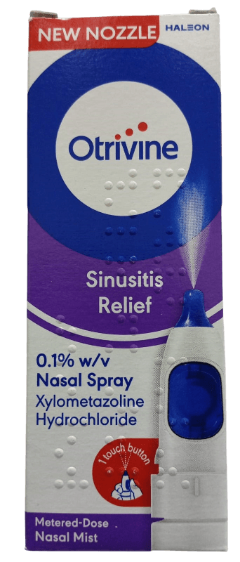 OTRIVIN ADULT SINUSITIS SPRAY 10ML