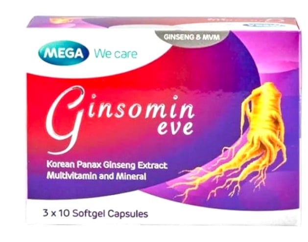 GINSOMIN EVE CAPSULE 30'S