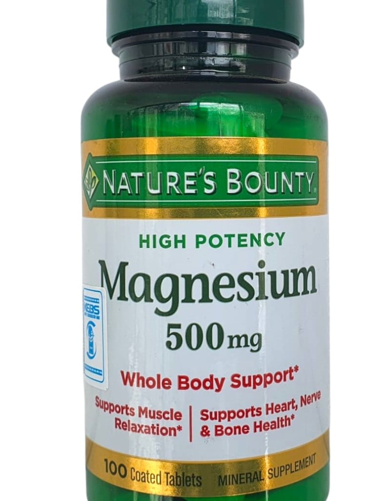 NATURES BOUNTY MAGNESIUM 500 MG TABS 100S